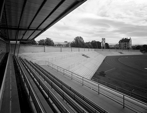 Das Sportstadion Letzigrund um 1960 (Foto: Ernst Köhli)